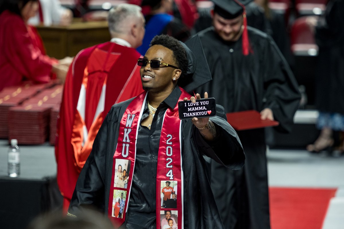 Congratulations to our newest @WKUAlumni! WKU’s five academic colleges celebrated graduates in special recognition ceremonies on Friday, May 3. Read more at bit.ly/3Ws5APM. #WKU #HigherEducation #College #Graduation