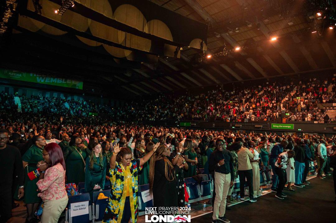 #NLPLondon was indeed massive, a true testament of God's presence. God bless @pastorbolaji and the entire Harvesters family.