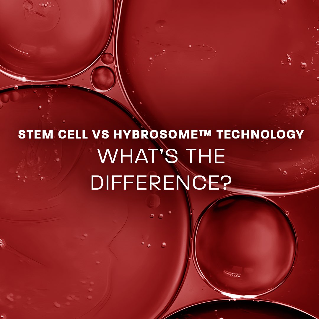Stem cells, exosomes, and Hybrosomes — what’s the difference? Let’s set it straight. (A 🧵)