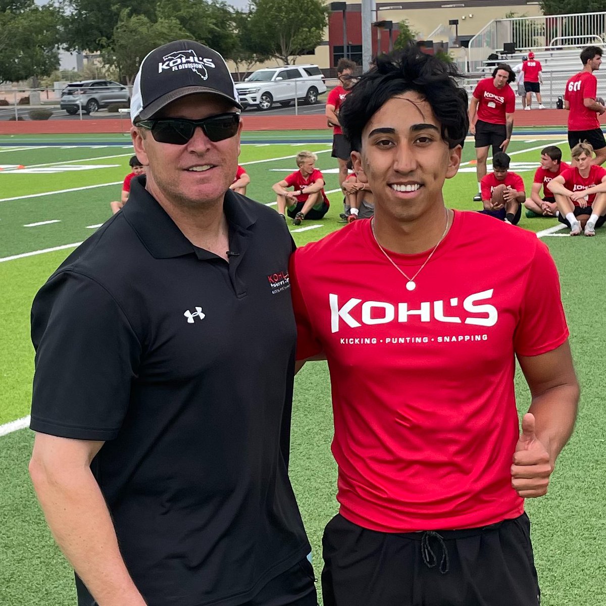 2024 Western #KohlsShowcase Competition Winners 🏆 Punt: G. Miller 🏆 KO: Bonilla 🧵 (1/2)