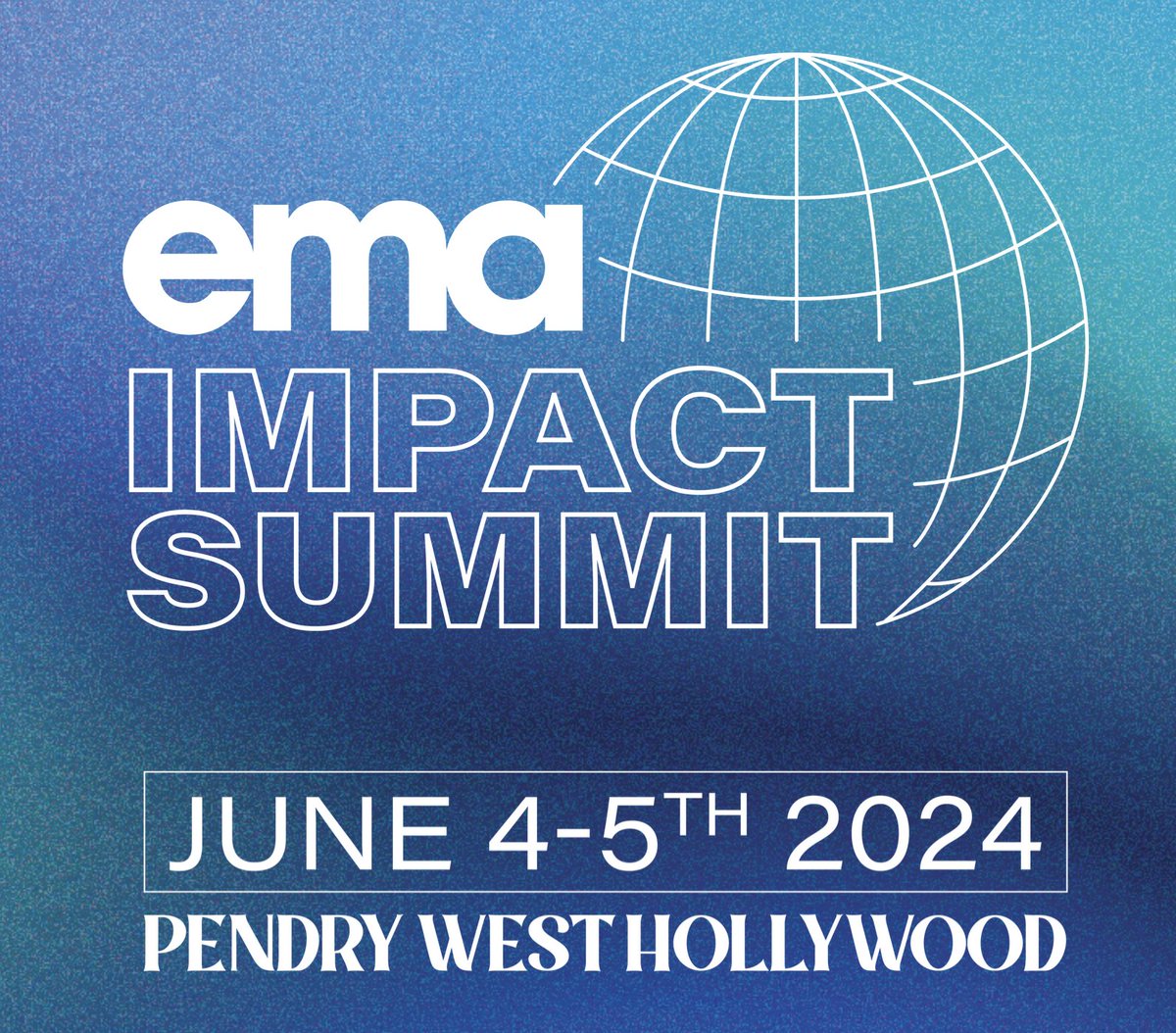 I'm SO excited about this year's @green4ema IMPACT Summit lineup of speakers (announcing soon). Secure your spot with a two-day pass to IMPACT -> green4ema.org/impact-summit-… Passes are tax-deductible and support EMA's programs. #climateaction #losangeles @THR