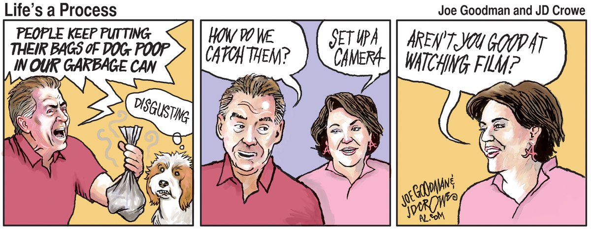 Life's a Process: Dog poo hits the can in Saban land al.com/alabamafootbal… #LifesaProcess <a href="/finebaum/">Paul Finebaum</a> #NickSaban #MissTerry