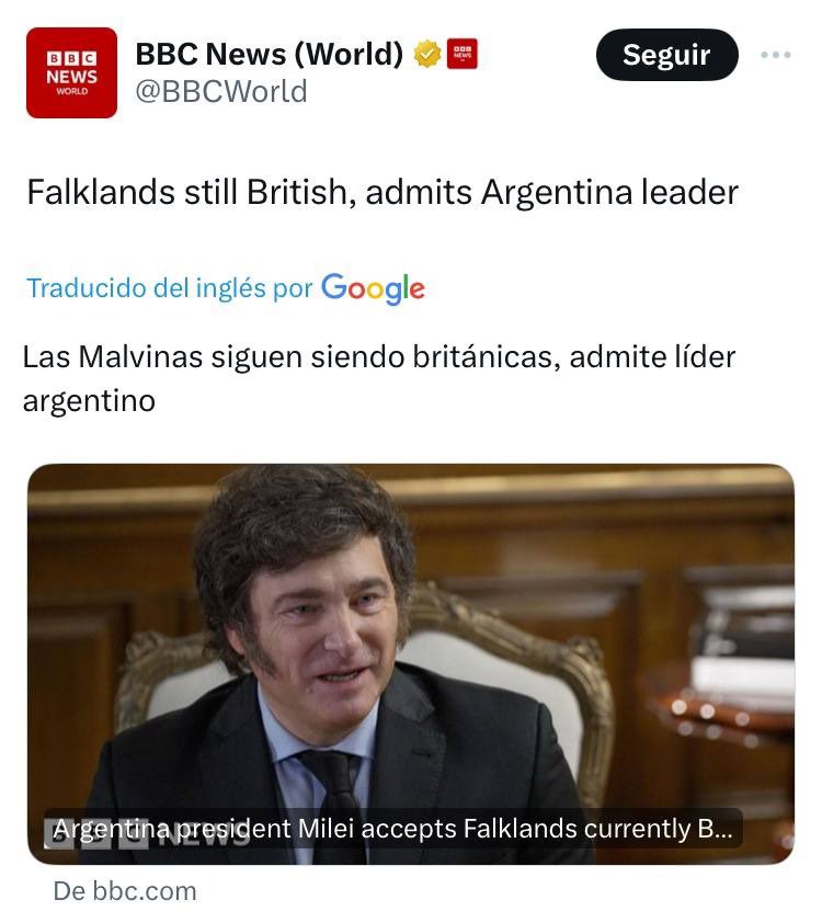 Las Malvinas fueron, son y serán argentinas 🇦🇷