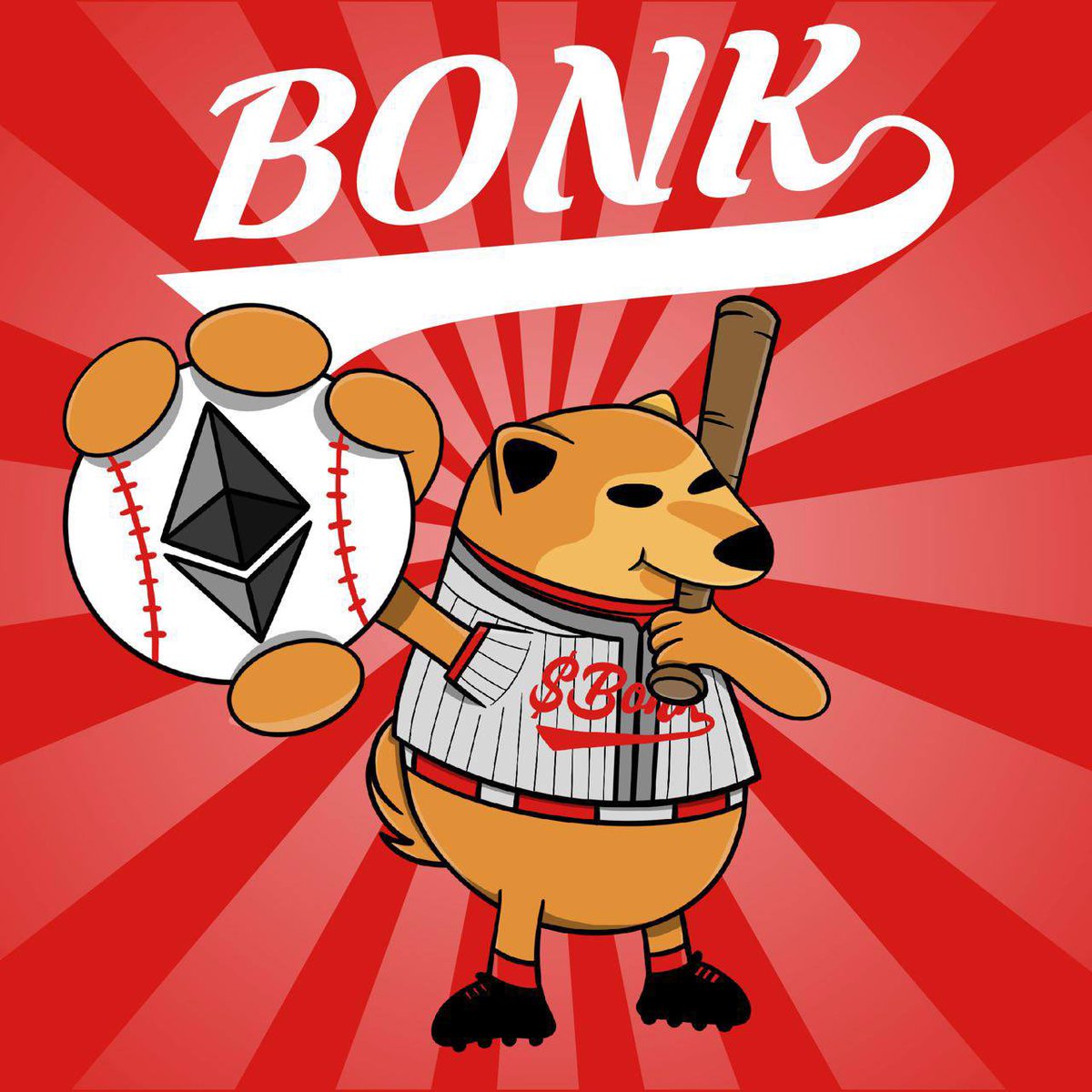 🚀 $BONK on ETH fair launches in 30 minutes on Uniswap! 🦄 @BonkErc20 Today at 6:00 PM UTC The Ethereum version of $BONK, Bonk On ETH: No presale, no private sale! TG t.me/BonkErc20 DYOR NFA