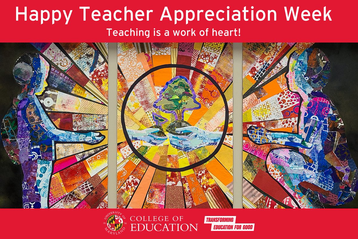 It's #TeacherAppreciationWeek. Let's recognize and celebrate all the incredible teachers making a difference every day. Thank you, teachers, for all that you do! #EdTerpsThankATeacher #EdTerpsTeach