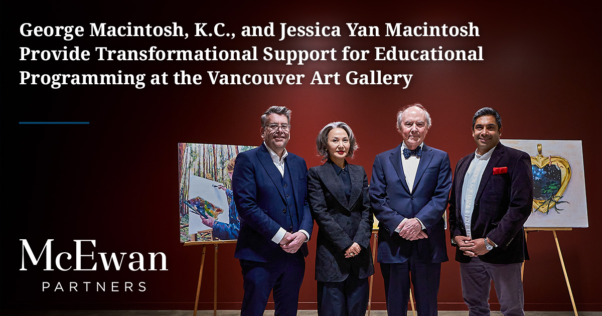 The team at McEwan Partners is dedicated to giving back to the community and grateful for opportunities to make a positive impact. Learn more: mcewanpartners.com/community/