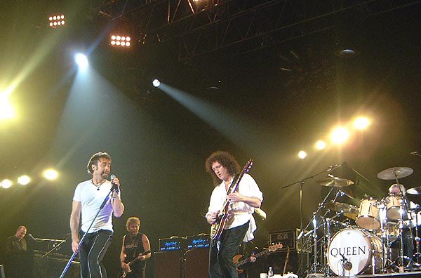 #OTD on 06/05/2005. #Queen + #PaulRodgers played at the NEC Arena in Birmingham, UK, during the #ReturnOfTheChampionsTour.