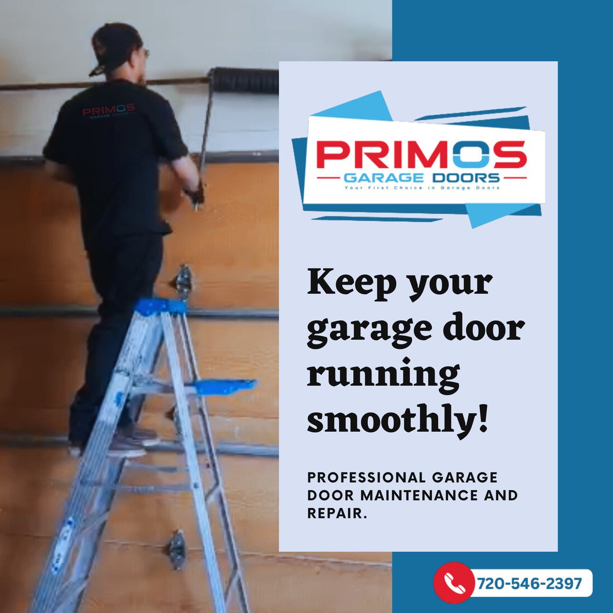 Our approach is simple: combine friendly customer service with innovative solutions to ensure your garage door needs are not just met, but exceeded. Give us a call! 

Twitter 
📞 (720) 437-9070
💻 primosgaragedoors.com

#primosgaragedoors #familyowned #smallbuiness f