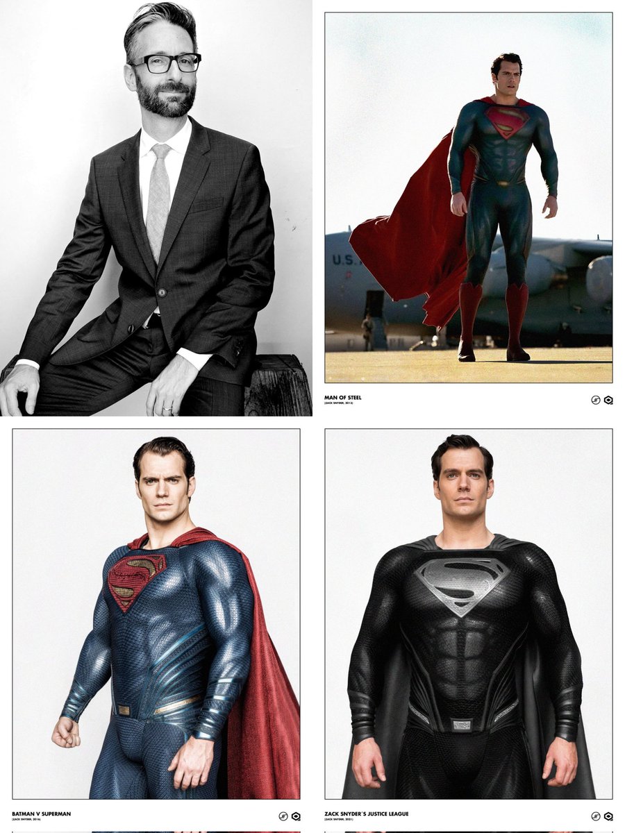 Teníamos a Dioses entre nosotros y no les apreciaron lo suficiente. 
Michael Wilkinson creó para Superman de Henry Cavill y la visión de Zack Snyder tres obras de arte que perdurarán por siempre. 
ARTE!