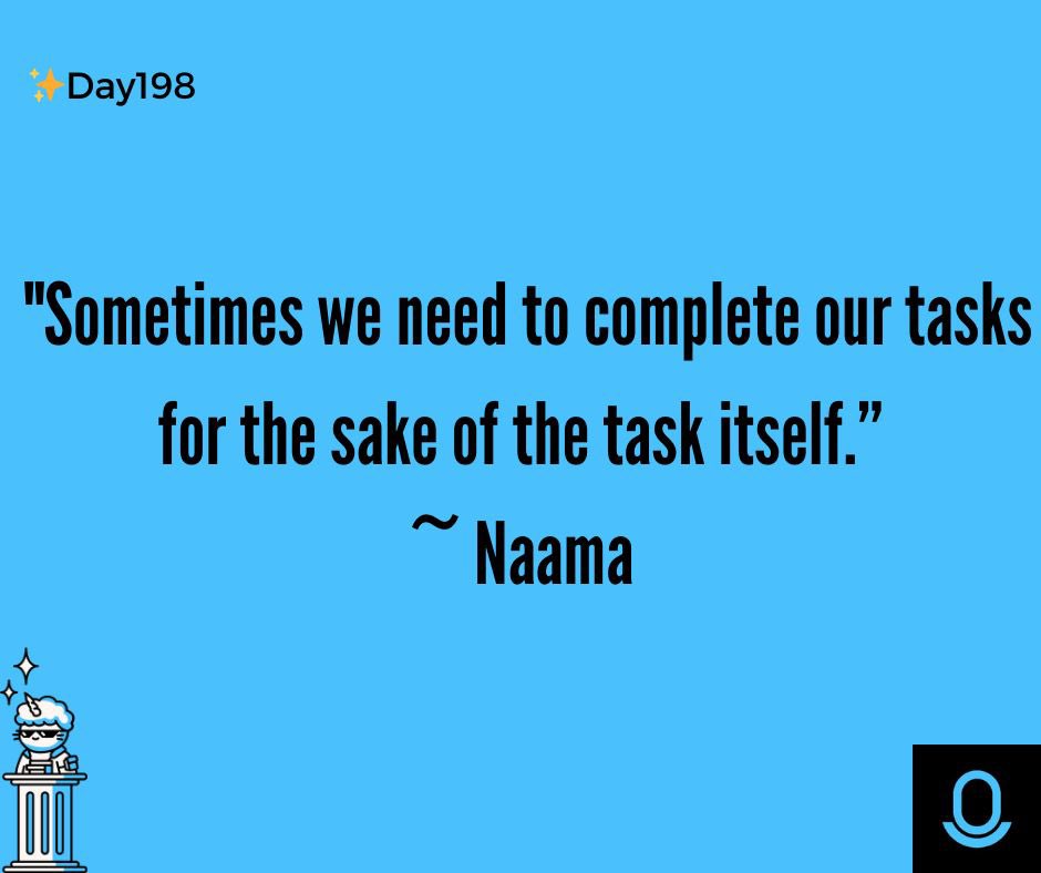 ✨Day198
#TaskCompletion #MindfulProductivity #FocusingOnTasks #TaskSake #TaskFlow #MindfulWork #TaskCompletionGoals