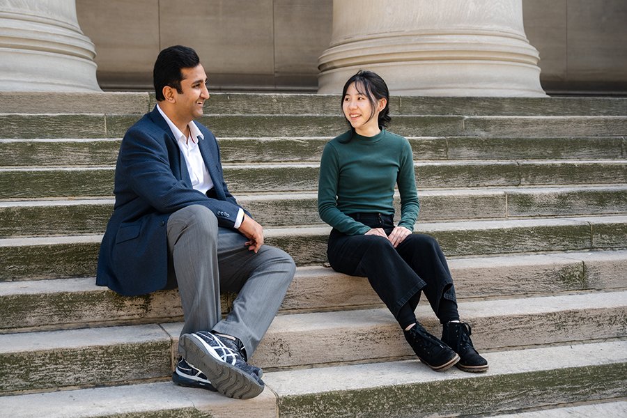 The M.S. in Quantitative Biology and Bioinformatics created new opportunities for Amogh Ananda Rao and Tina Ryu. cmu.edu/mcs/news-event…