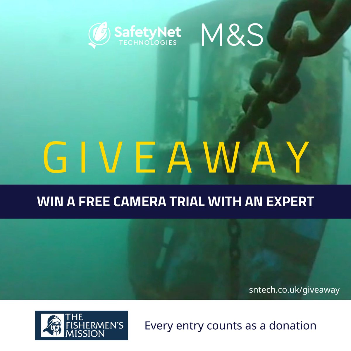 Enter the GIVEAWAY below for the chance to test a CatchCam camera on your #FishingGear for free. ➡️sntech.co.uk/giveaway Plus, the winner will get exclusive guidance from a member of the @SNTechUK team.