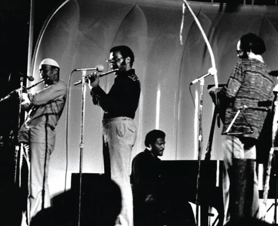 McCoy performing with George Adams, Joe Ford and Guilherme Franco in Washington, D.C. 1978. 📸 -Michael Wilderman