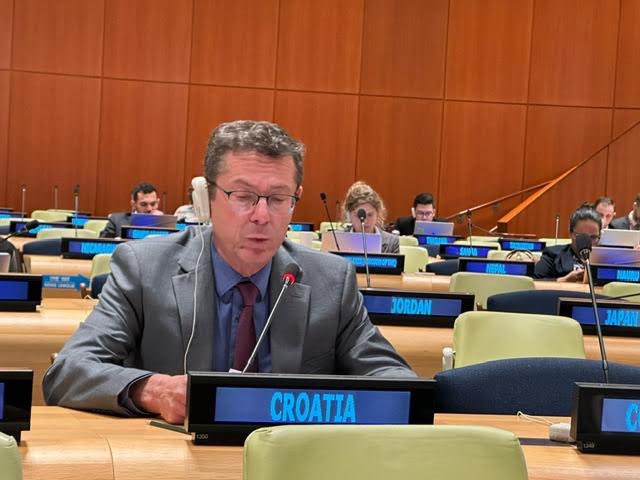 At today’s @UN #SDG16 High-Level event, #Croatia said that investing in institutions that uphold the law & provide fair & affordable access to justice is crucial. Well-functioning institutions ensure disputes are resolved justly, peacefully & help to avoid violence and revenge.