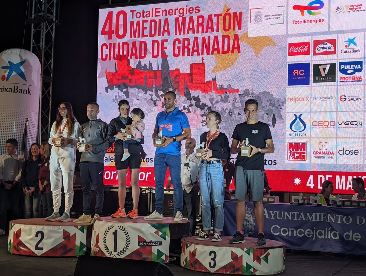 Desde el IAA-CSIC queremos felicitar a nuestro investigador Rubén López Coto por el podio en la Categoría M-35 de la "TotalEnergies Media Maratón Ciudad de Granada". ¡Enhorabuena! 🥳🏅

Un resultado increíble, <a href="/rlopezcoto/">Ruben</a>  💪💪

cruzandolameta.es/clasificacione…