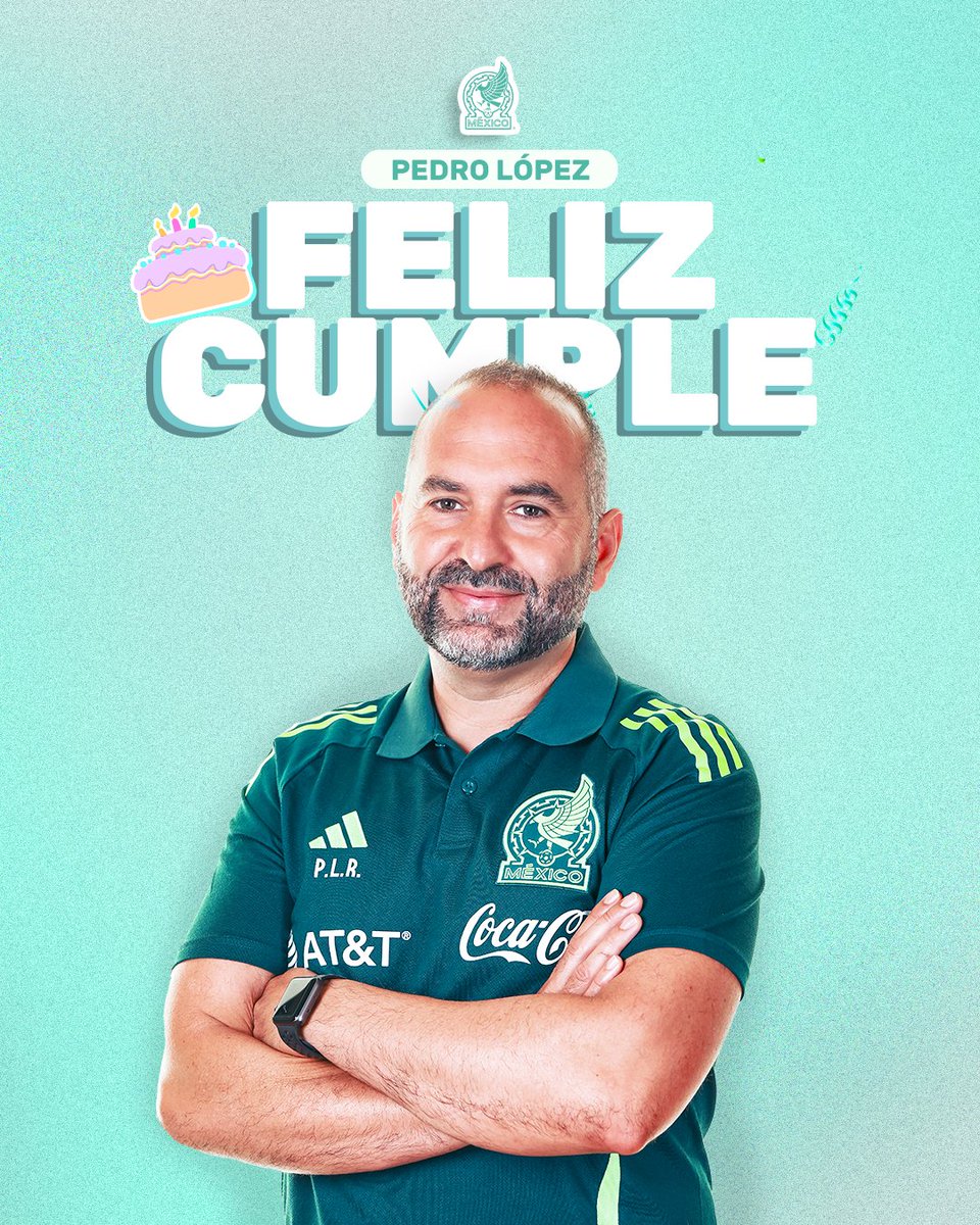 Ay hooooooli 🤩 ¿Ya vieron quién está de fiesta hoy? Te deseamos lo mejor en este día @PedroLopzRamos 🥳🎈🎉🎊 Queeeeeremos pastel, pastel, pastel 🎂