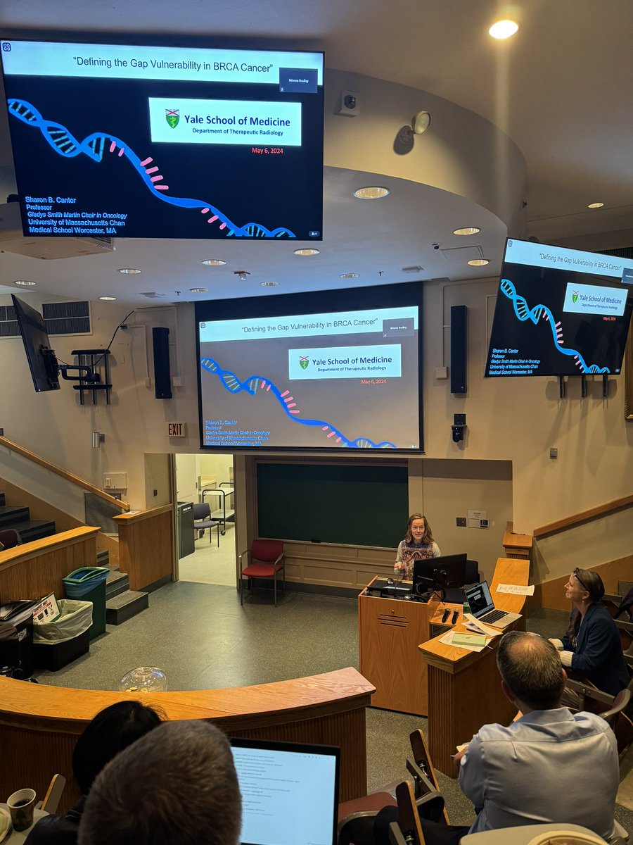 Mind the gap! Phenomenal talk by Dr. Sharon Cantor, on the important role of replication gaps in PARPi sensitivity and BRCA deficiency! @CantorLab @YaleRadOnc @YaleCancer @UMassChanSOM