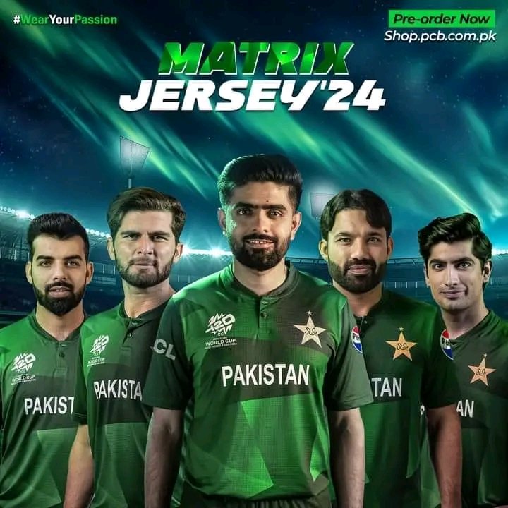 zuu3230's tweet photo. Presenting you the Matrix Jersey, a symbol of unity 🇵🇰🌟
#WearYourPassion | #WeHaveWeWill https://t.co/AHqzT42AUp