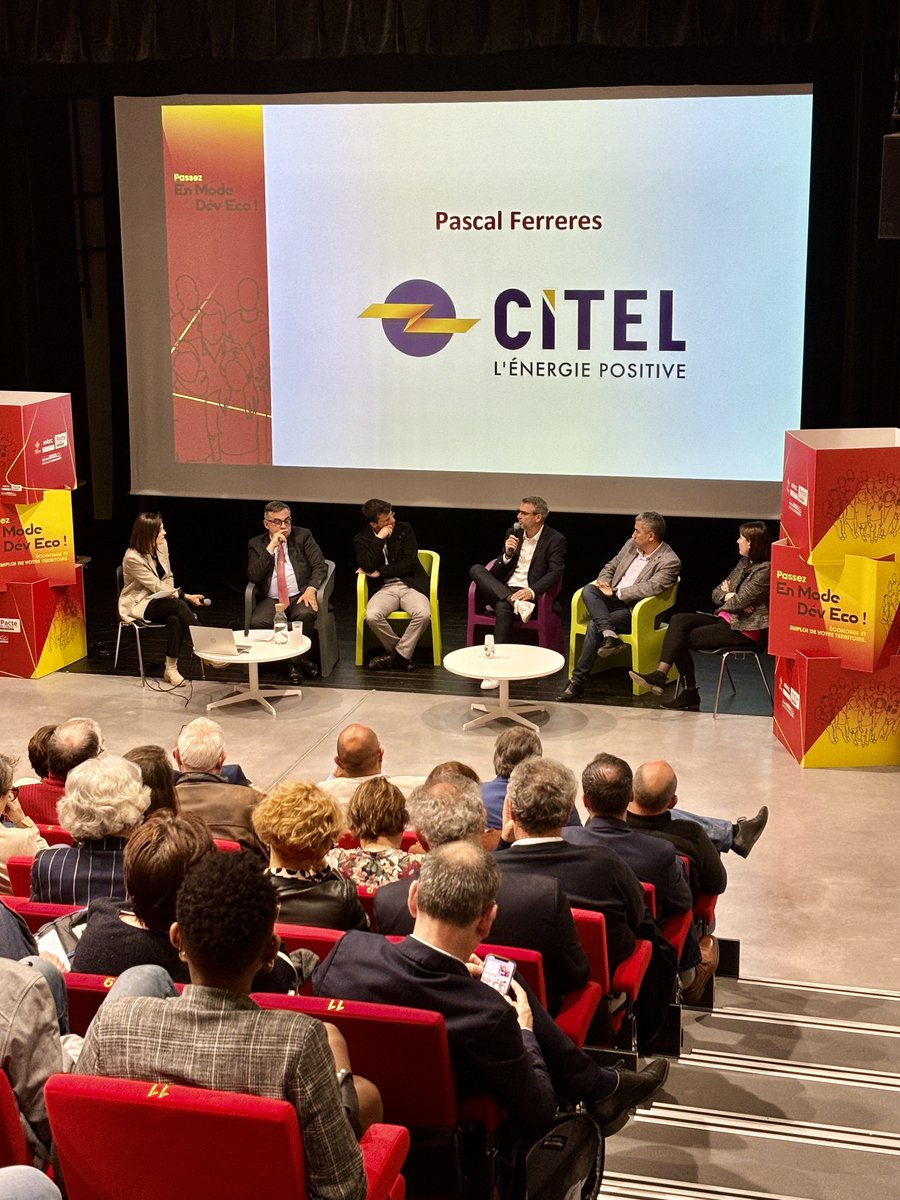 🚀 [EN DIRECT] La 7ème étape de la tournée #PassezenModeDevEco a lieu dans le #Tarn !

💫 Soirée dédiée à la #transformation des #entreprises et au développement territorial avec @JBenabdillah et le @CROEC_Occitanie

📢 Témoignage de la SCOP tarnaise #Citel