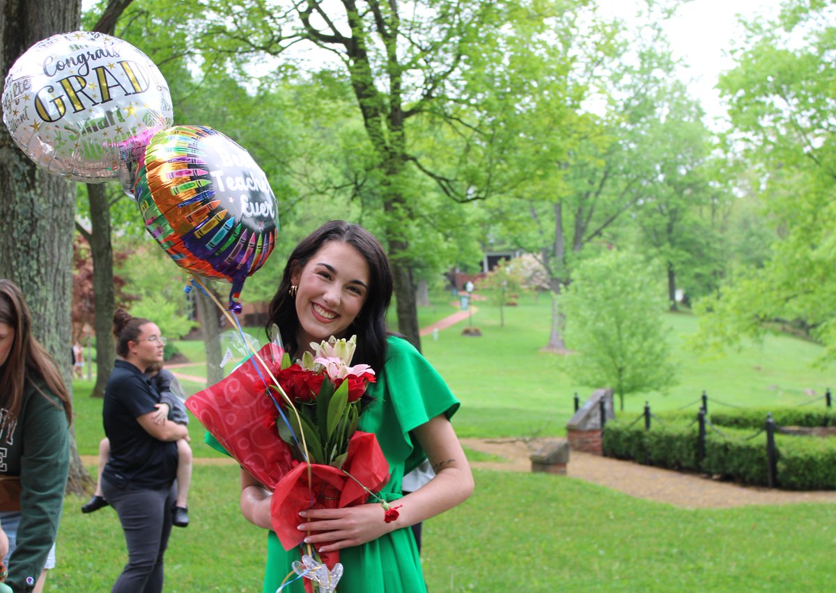 The anxiety, followed by relief and cheers . . . nothing beats the feeling of being #acCOMPlished. Congratulations, Madison McDonald, and good luck to everyone taking Comps! We believe in you. #ONEBethany #Tradition