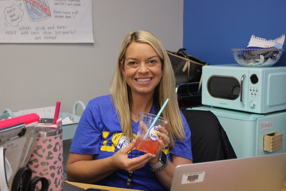 Thank you to SOG and the families of Miller Marks, Millie Mathis, and Jackson Miller for providing TMS teachers with Loaded Teas at lunch time today! #TeacherAppreciateWeek