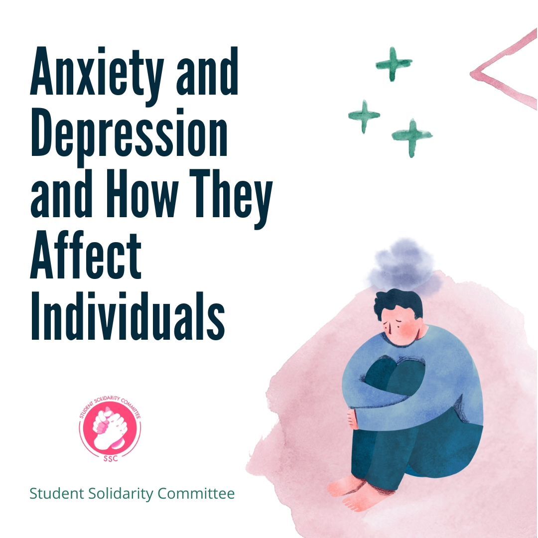 The Student Solidarity Committee with a message on  Anxiety and Depression and how we need to help each other out. Learn  what are they and how you can find help if you or someone else needs it. #LOHS_Solidarity #belegendary #epsb #yeg #mb