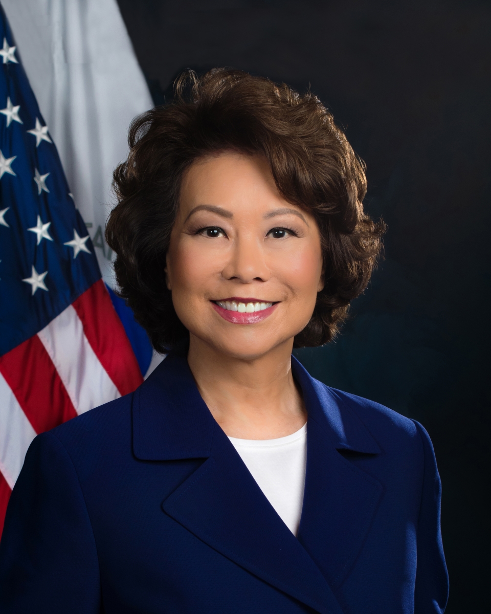 During #AAPIHeritageMonth, @USDOT recognizes #Transportation #Trailblazer Elaine Chao (1953-). She was the first Asian American woman to serve in a presidential cabinet or as secretary of transportation (2017-2021). @bts_usdot #History