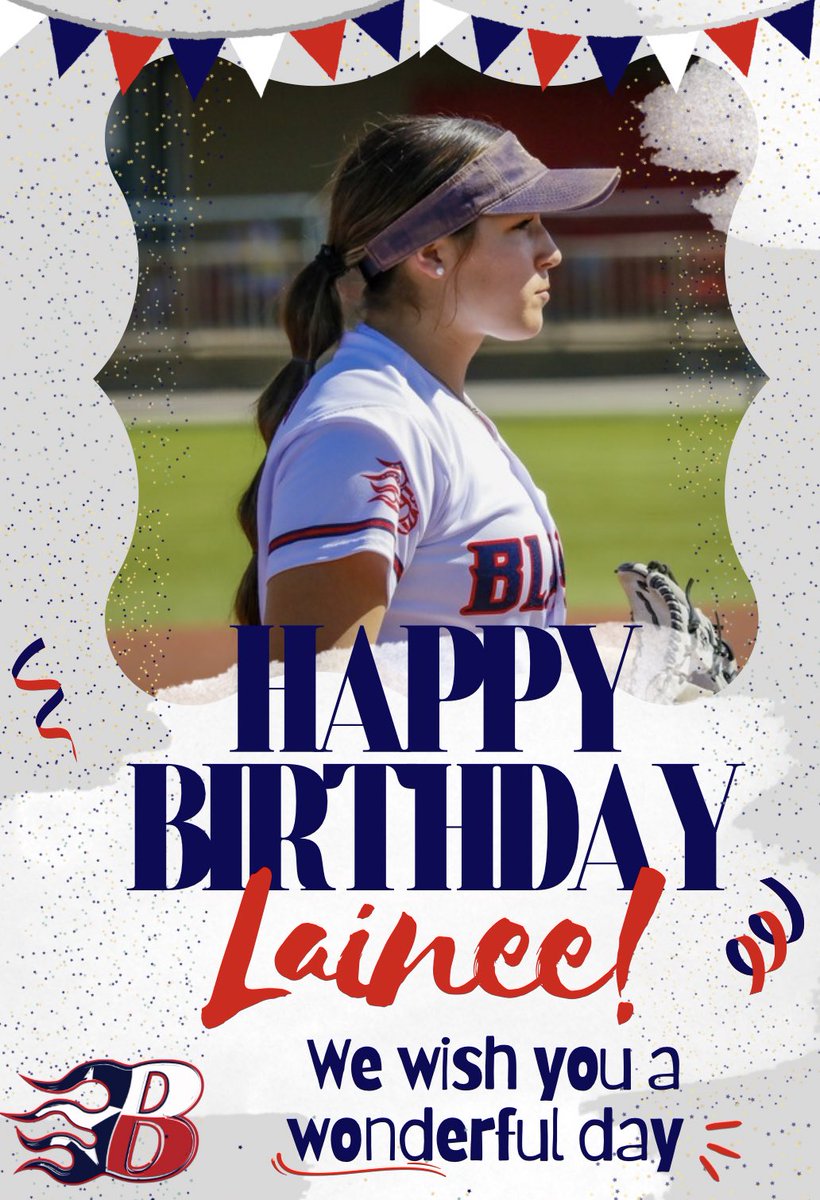 Happy birthday to our SFA Signee, Lainee Ballin! 🔥🔥 We hope you have a wonderful day!!🥳🎉 #bBlaze #bCommitted #BlazeOn #BTheDifference
