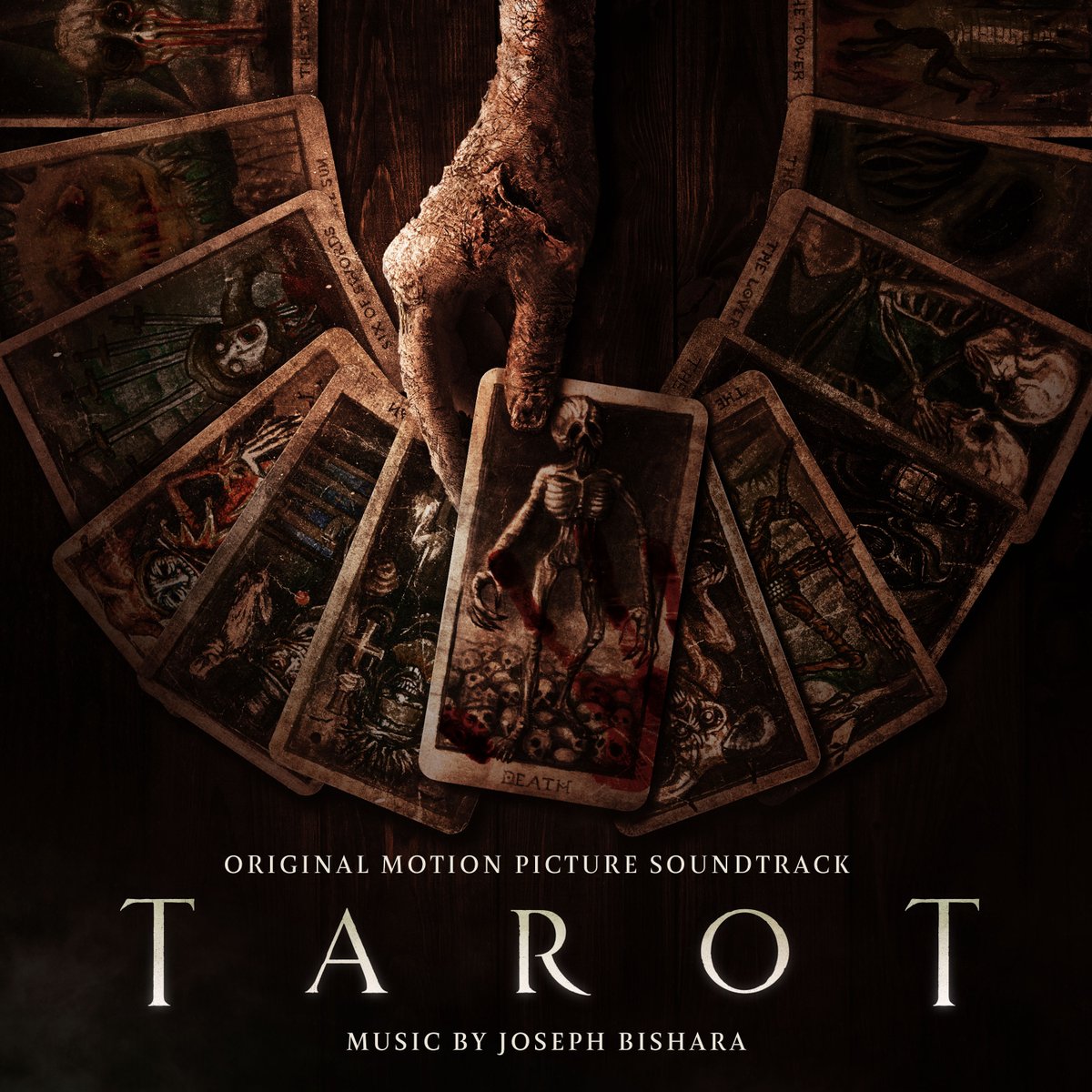 the thrilling new tarot score album by joseph bishara is out now. listen here… if you’re feeling brave: soundtrk.lnk.to/Tarot see #TarotMovie, now playing exclusively in theaters.