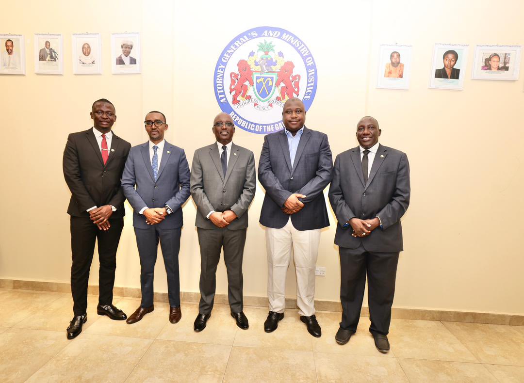 Delighted to lead <a href="/_aripo/">ARIPO</a> high -level mission to The Gambia, furthering our commitment to bolstering socio-economic progress through #IP across Member States. Had an insightful meeting today with Hon. Dawda A. Jallow, Attorney General and Minister of Justice of The Gambia.