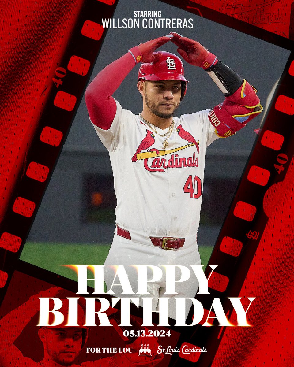 Happy Birthday, Willson Contreras! 🥳 #ForTheLou