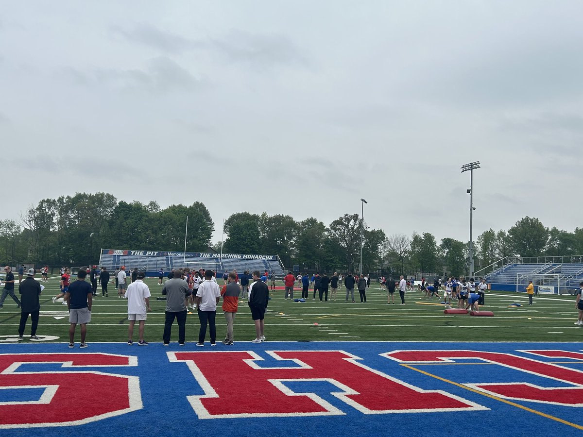 Thanks to all the coaches who stopped out for our college show case day and proud of how our guys competed!! #theprocessrtb