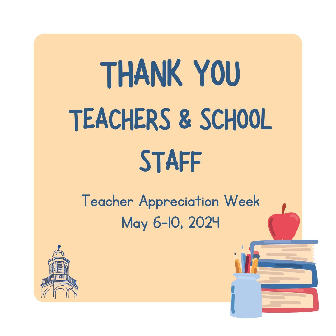 Paul PCS recognizes the incredible work of our entire team for Teachers Appreciation Week!  Thank you for everything you. 
¡Paul PCS reconoce el increíble trabajo de todo nuestro equipo para la Semana de Agradecimiento a los Maestros! Gracias por todo lo que haces.