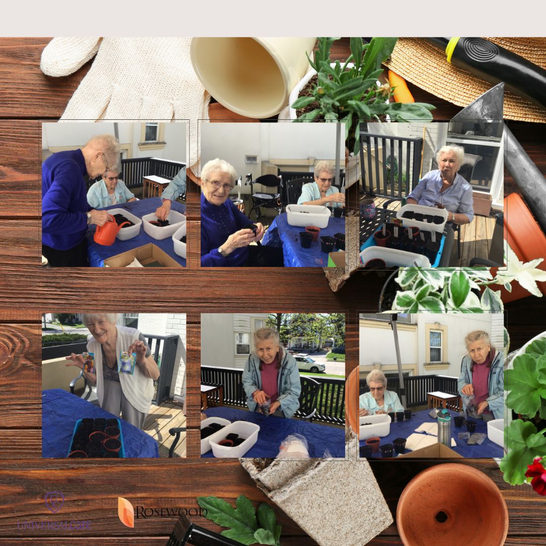 Residents have started a Gardening Club.  This week was their first gathering and they have planted several seeds.

#simcoeseniorlivingsimcoe #UniversalCare #Norfolkcounty #Simcoe #gardening #seniorliving #gardeners #seeds