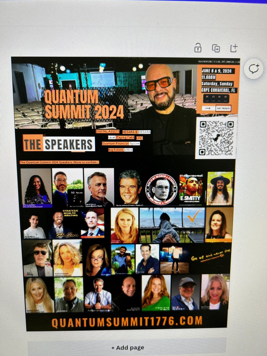 See you all in Cape Canaveral #Florida on June 8-9. The event will be held in our Energy Enhancement System Room. Meet & greet likeminded people and get to stay in the EES room to allow the body heal. Tickets are available now: quantumsummit1776.com @PLR_2024 @THEREALESMITTY…