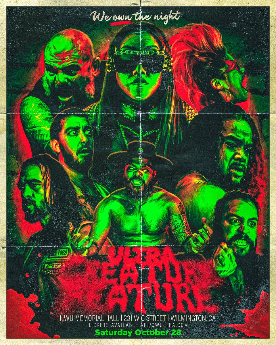 watch: CREATURE FEATURE World Premiere! join now: patreon.com/PCWULTRA 🌟 Join our Patreon today and watch the world streaming premiere of PCW ULTRA's 'Creature Feature' on 5/7 with an incredible lineup including Jacob Fatu, Galeno Del Mal, Bryan Keith, The Sheik, SGC