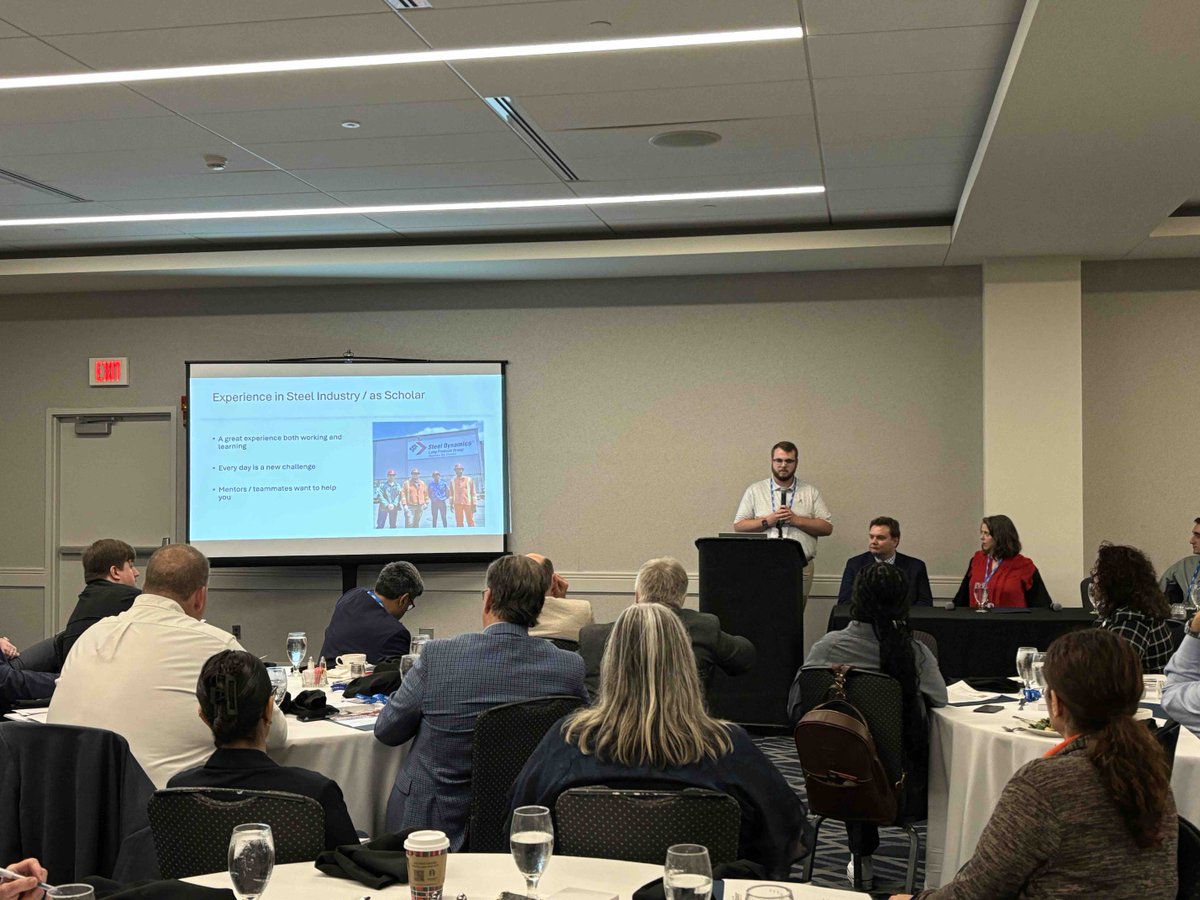At AISTech, we give academia the chance to connect with steel-related companies at the University Industry Relations Roundtable. The goal is to increase the # of professors & students focused on steel. Thanks to the participants for furthering our impact on the next generation!