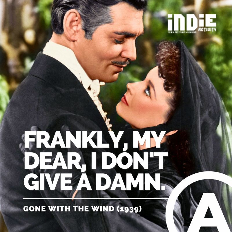 .@oladapobamidele 'Frankly, my dear, I don't give a damn' - Gone with the Wind (1939)' #film #indiefilm  #indieactivity #quote #quotes #quotestoliveby #quotesaboutlife #quotesoftheday #quotesdaily #quotestoremember #quotesforyou #indiefilmmaker #indiefilmmaking #filmmaking #films