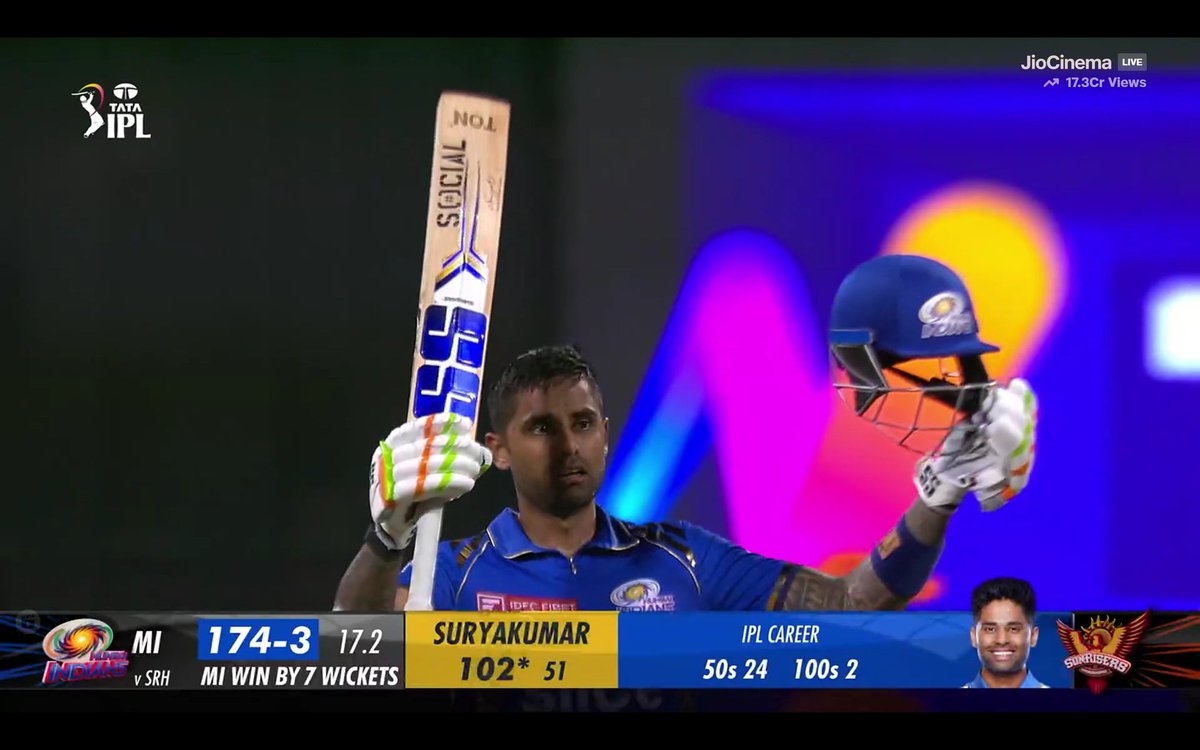 Suryaaa dadaaa...🔥🔥🔥 #SRHvMI