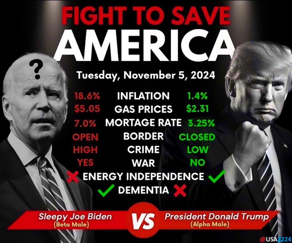 1776Diva's tweet image. 🥊 The fight of YOUR lifetime! 🥊

📆 Set your calendars. Make a plan. Put a reminder on your phone. Take the day off. WHATEVER!!

🗳️ It’s the most important thing you will do this year, maybe EVER!! 

#Trump2024ToSaveAmerica 🇺🇸
#FailureIsNotAnOption