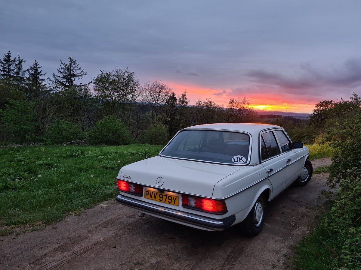 This wonderful car has completed a 750-mile trip to, around and back from the Nürburgring! Barrelling along autobahn at 80mph, wafting down country roads and rolling round the Ring in style and comfort! Faultless journey, fantastic experience, couldn't be prouder of the old girl!