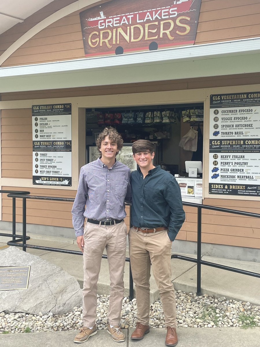Jaxon &amp; Charlie, seniors at Sandusky Central Catholic, are shadowing staff members at the Greater Sandusky Partnership this week. ☀️

As part of their week, they’ll be taking over social media and showing Sandusky through their eyes. 👀 👏🏽 
#CharlieSeesSandusky #JaxonSeesSandusky
