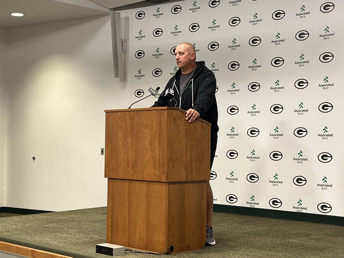 Packers OC Adam Stenavich on first-round pick Jordan Morgan as a left tackle: “He’s natural on the edge. … I just want to see where he fits best for us with our best five out there. That may be at tackle, it may not be.”   Acknowledged Morgan needs to clean up hand placement