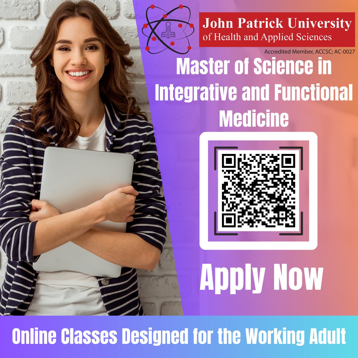 At John Patrick University, we cater to both compassionate working professionals and newcomers to the field. #IntegrativeMedicine #FunctionalMedicine #NaturalMedicine #WellnessJourney #HealingNaturally #WholeBodyHealth #FunctionalNutrition #MindBodyMedicine #FunctionalHealth