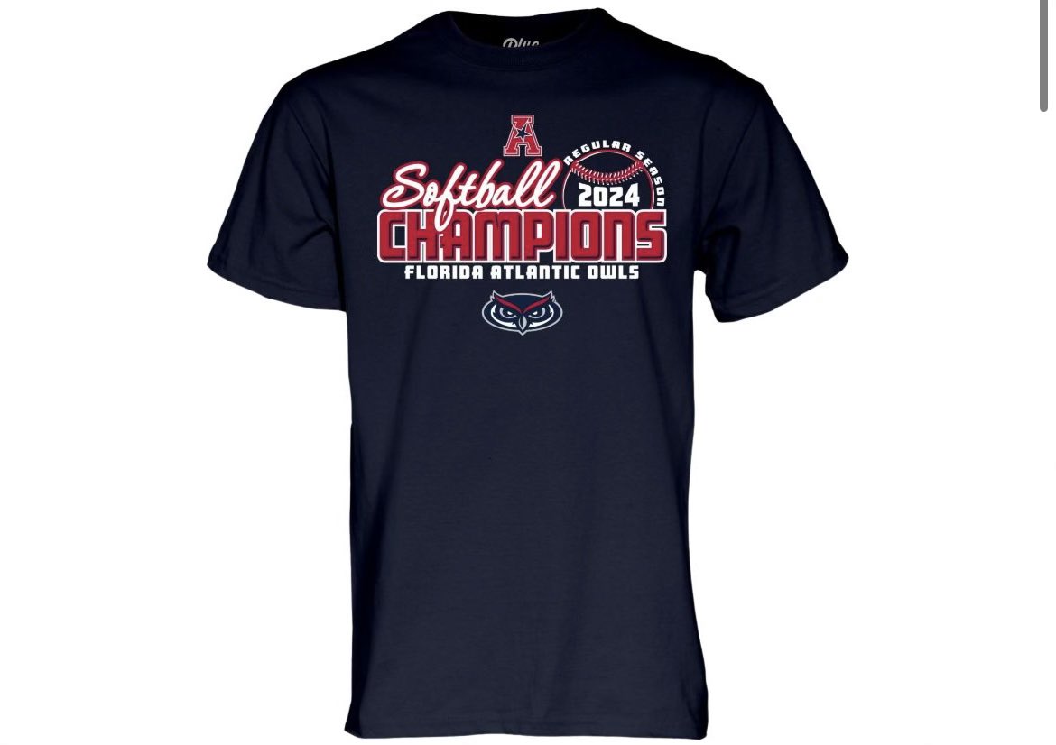 Grab your official AAC regular season champions shirt NOW! 🏝️ 🔗: tinyurl.com/2ce2rh4v #WinningInParadise