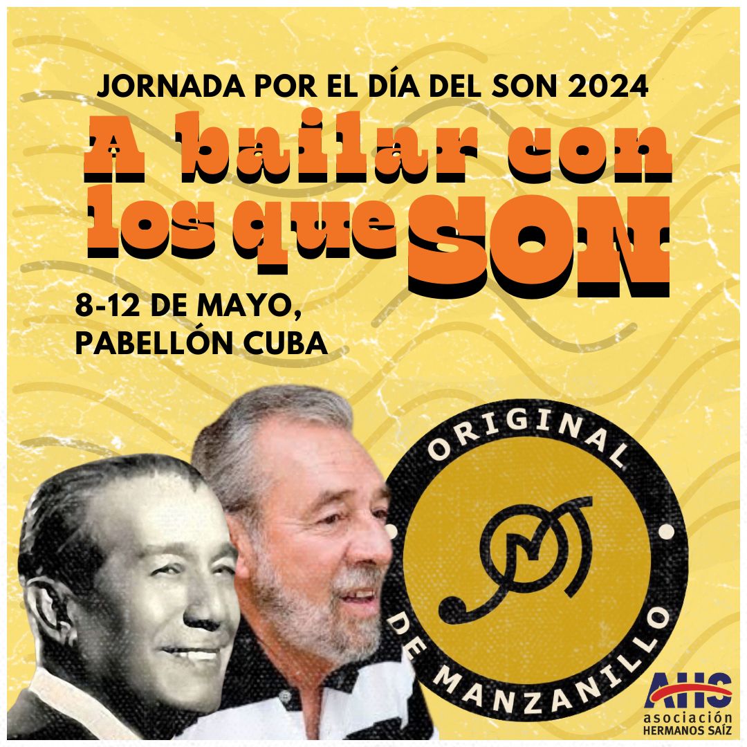 📣 Del 8 al 12 de mayo en el #PabellónCuba, Jornada por el día del Son Cubano.🎶
🤩Dedicado al 130 aniversario del natalicio de Miguel Matamoros, a los 60 años de la orquesta Original de Manzanillo y a su director Wilfredo Pachy Naranjo, #MaestrodeJuventudes.

✍️👇