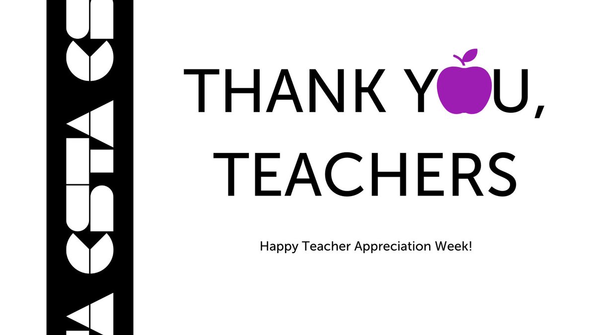 CSTA could not exist without our amazing teachers! During this #TeacherAppreciationWeek, we want to thank our teachers for their hard work and dedication to ensuring your students have access to computer science. What teacher inspires you? Comment or tag below! #ThankaTeacher