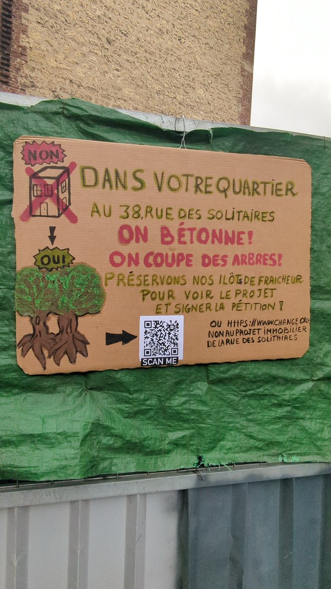 Le 5 mai, nous étions de retour, pacifiques, festifs et toujours aussi déterminés pour la végétalisation de notre quartier.
@FrancoisDagnaud, @GNSA_arbres, @SOSParis, @FNE_Paris, @aliceTIMSIT, @pybournazel, @MarieToubiana, @S_Legrain,