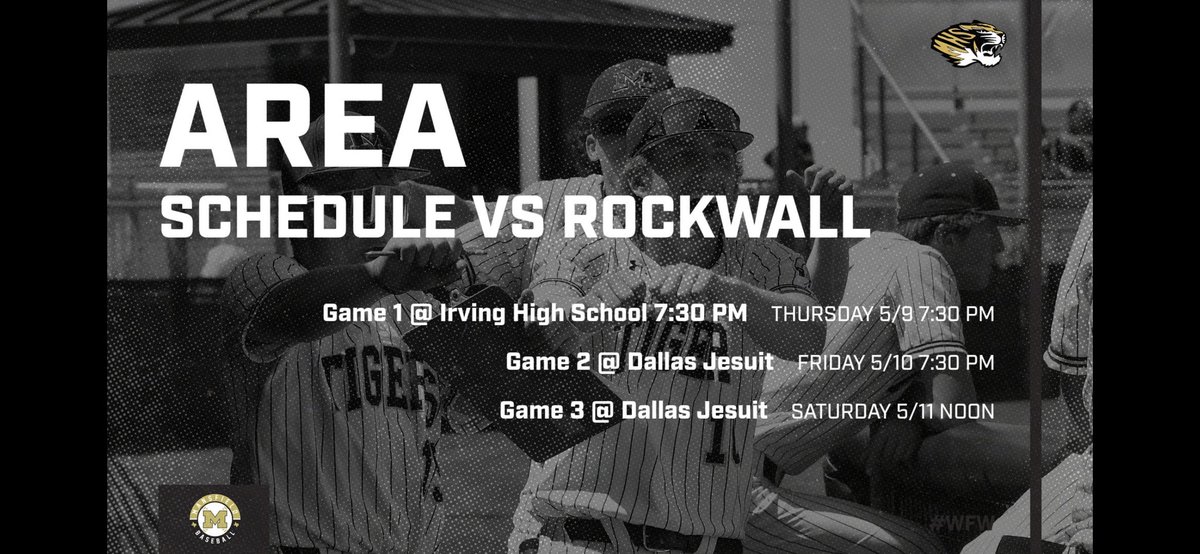 Round ✌️ is set!!! @6ATxHSBaseball #WFW #GDTBAT