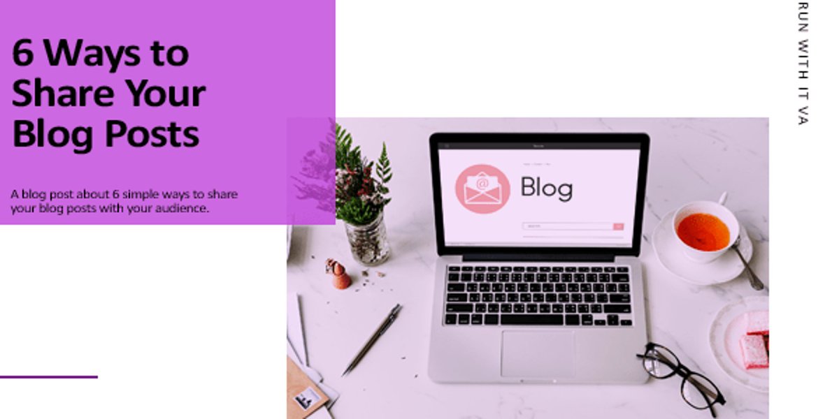 Your blog is a hub for your readers to come and learn from you. Check out this blog post to learn 6 ways to share your blog posts with your audience. runwithitva.com/6-ways-to-shar… #businesshelpingbusiness #virtualassistanttips #businesssystems